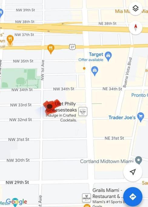 Apartamento Queen Bedroom In Location! Is Shared In A 2 - Parking, Laundry And Drop Off Lugagge ! Miami